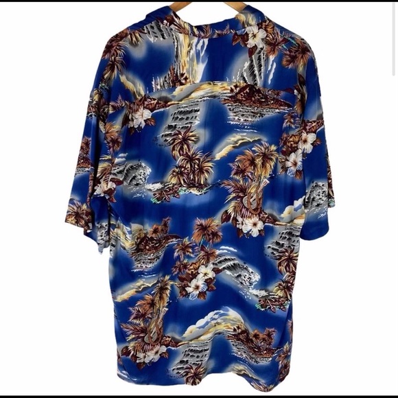 HILO HATTIES Tropical Casual Button Down Shirt L - Picture 2 of 8